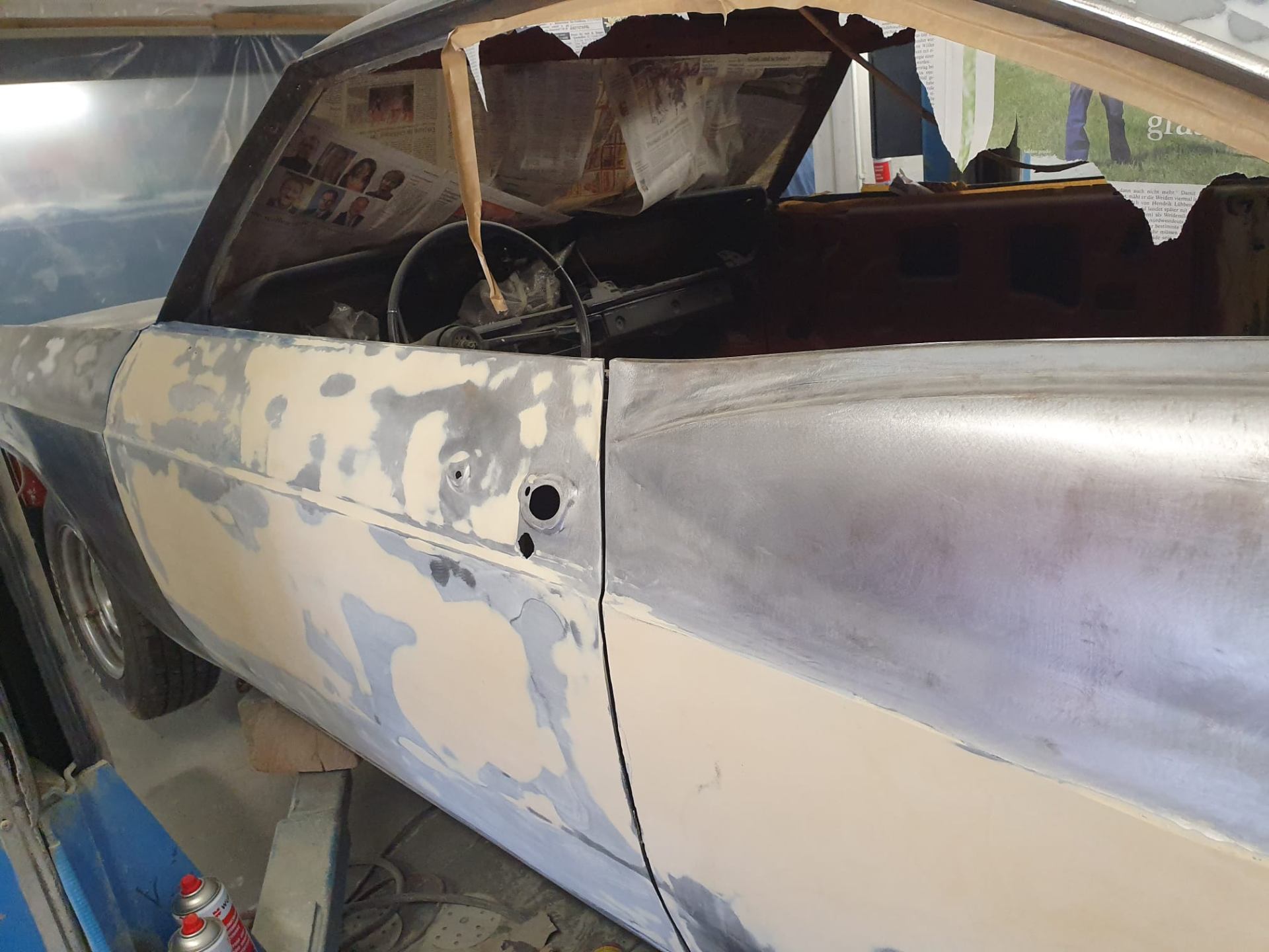 Restauración de carrocería clásica
