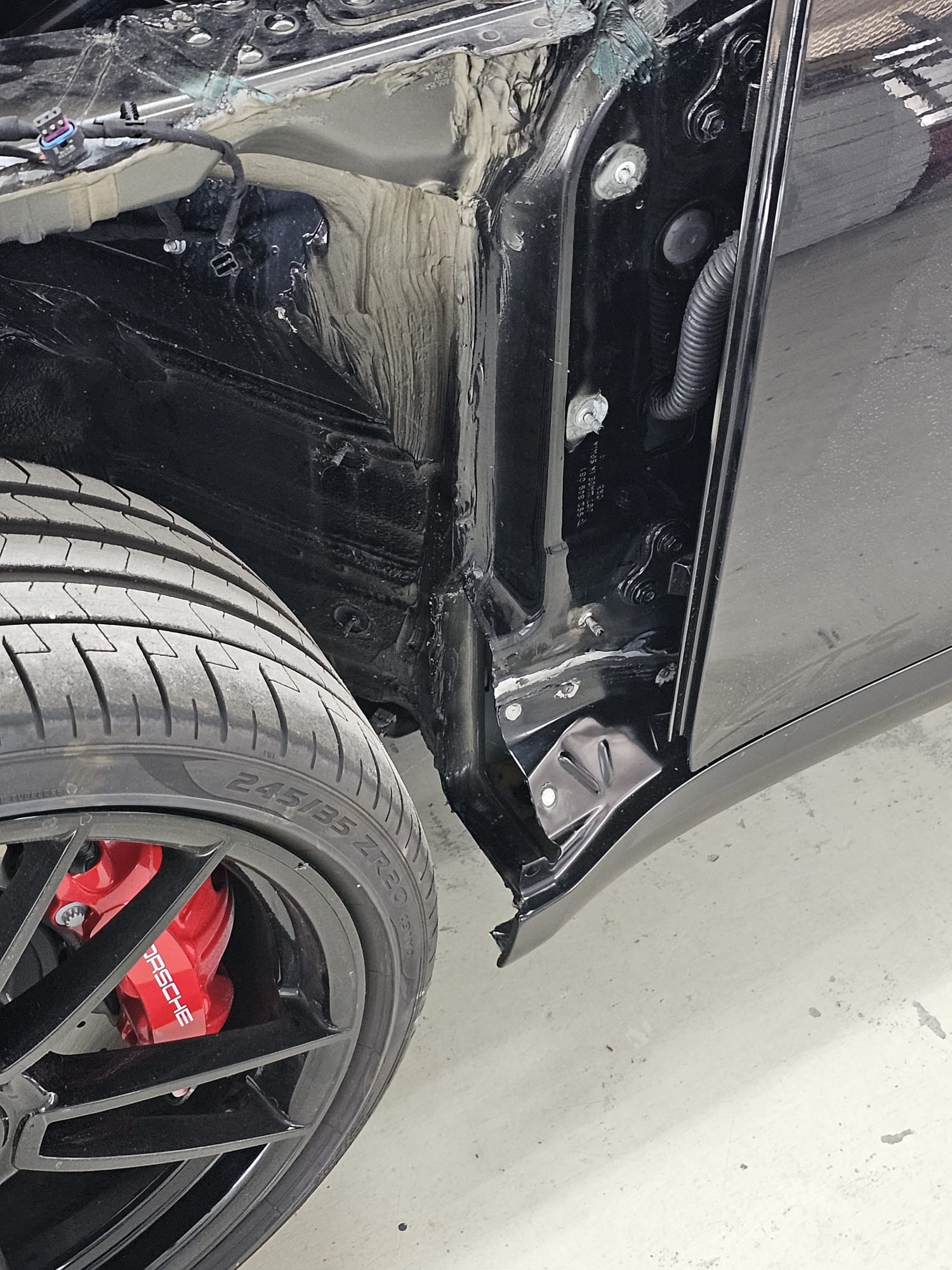 Reparación estructural Porsche