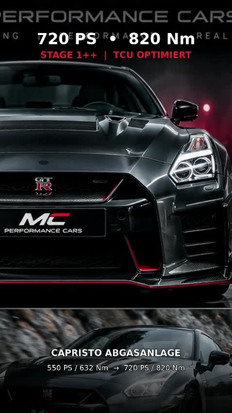 Nissan GT-R preparado para una optimización individual de ECU y TCU